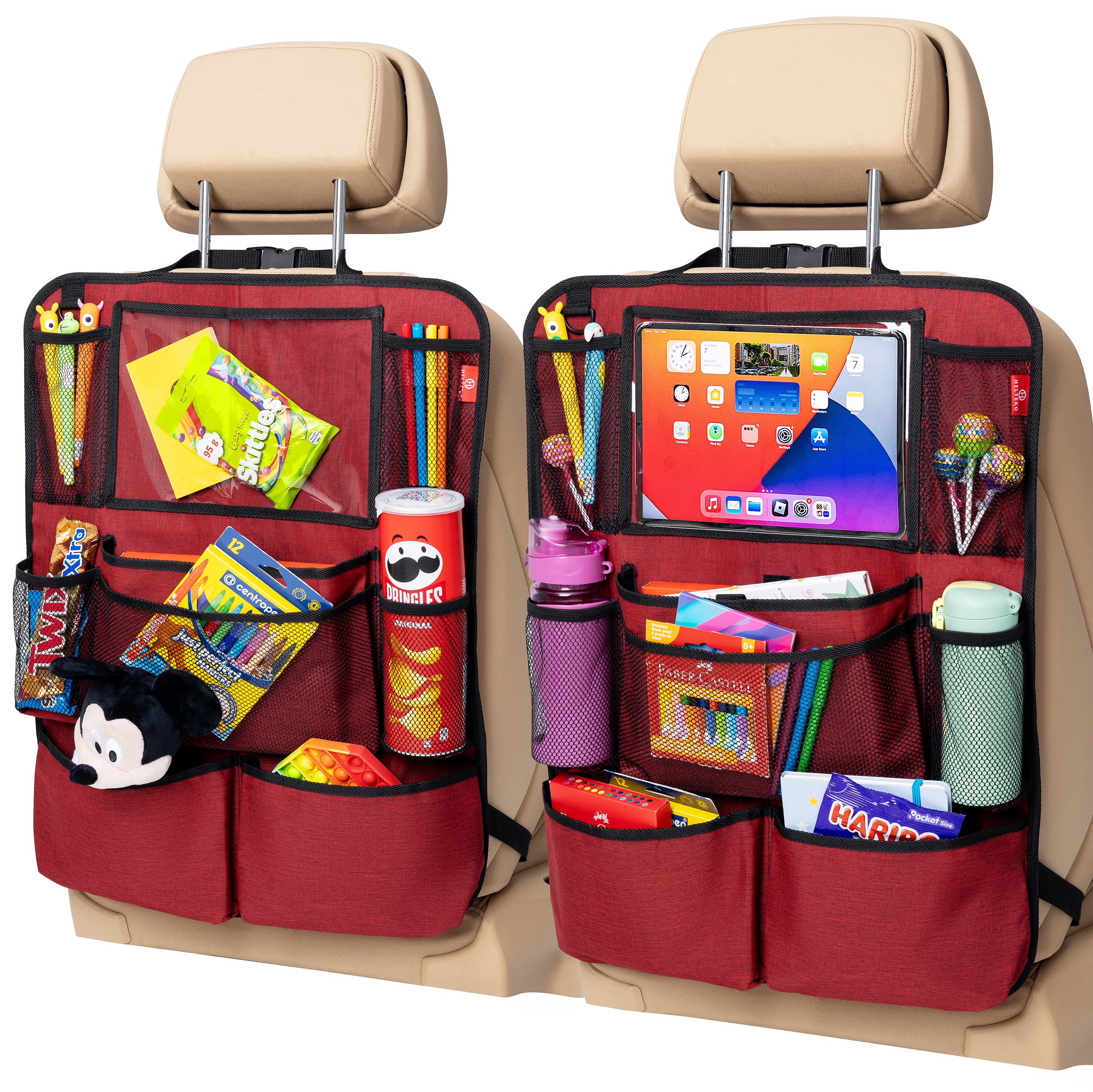 Car Organizer for Backseat (Venetian Red)