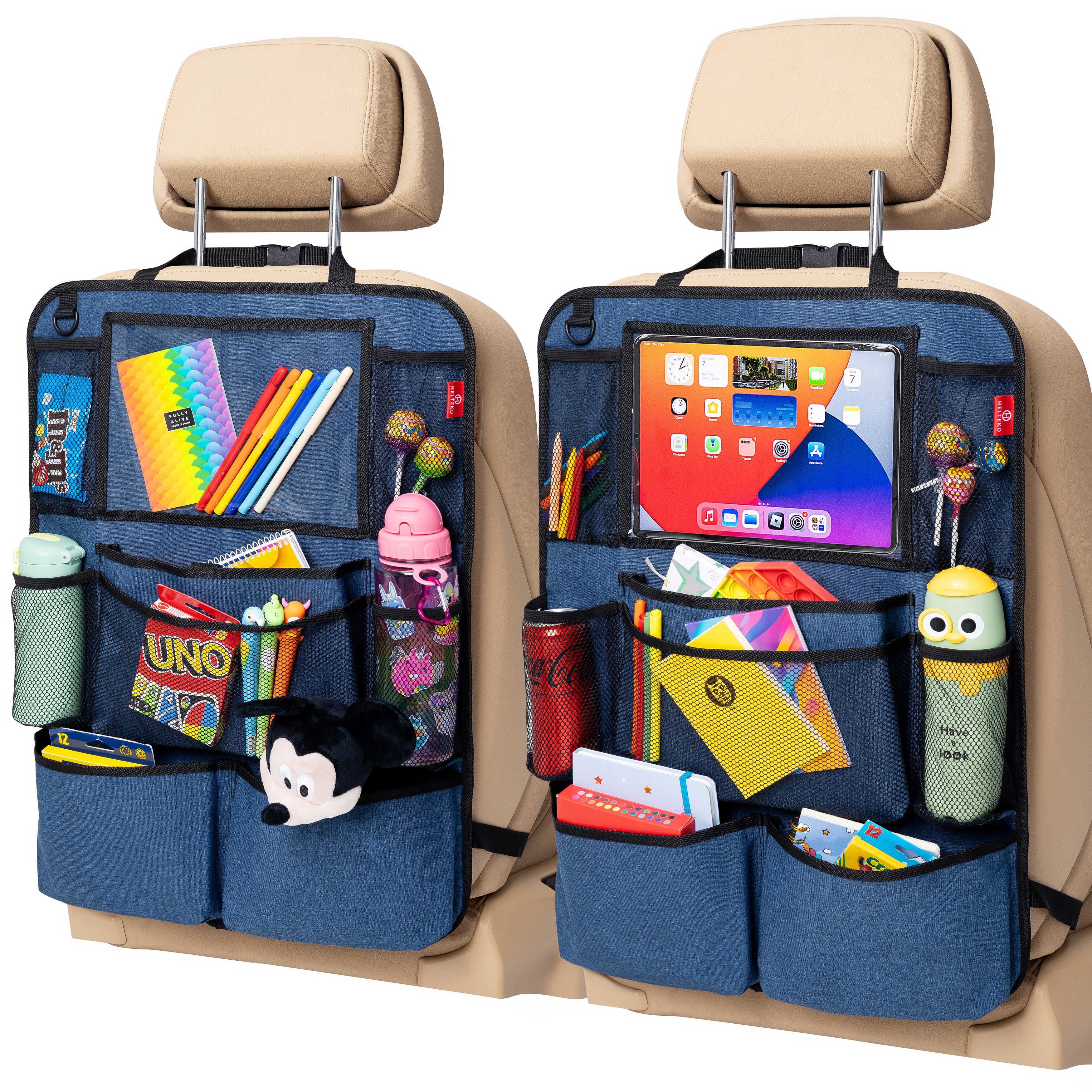 Car Organizer for Backseat (Ocean Blue)