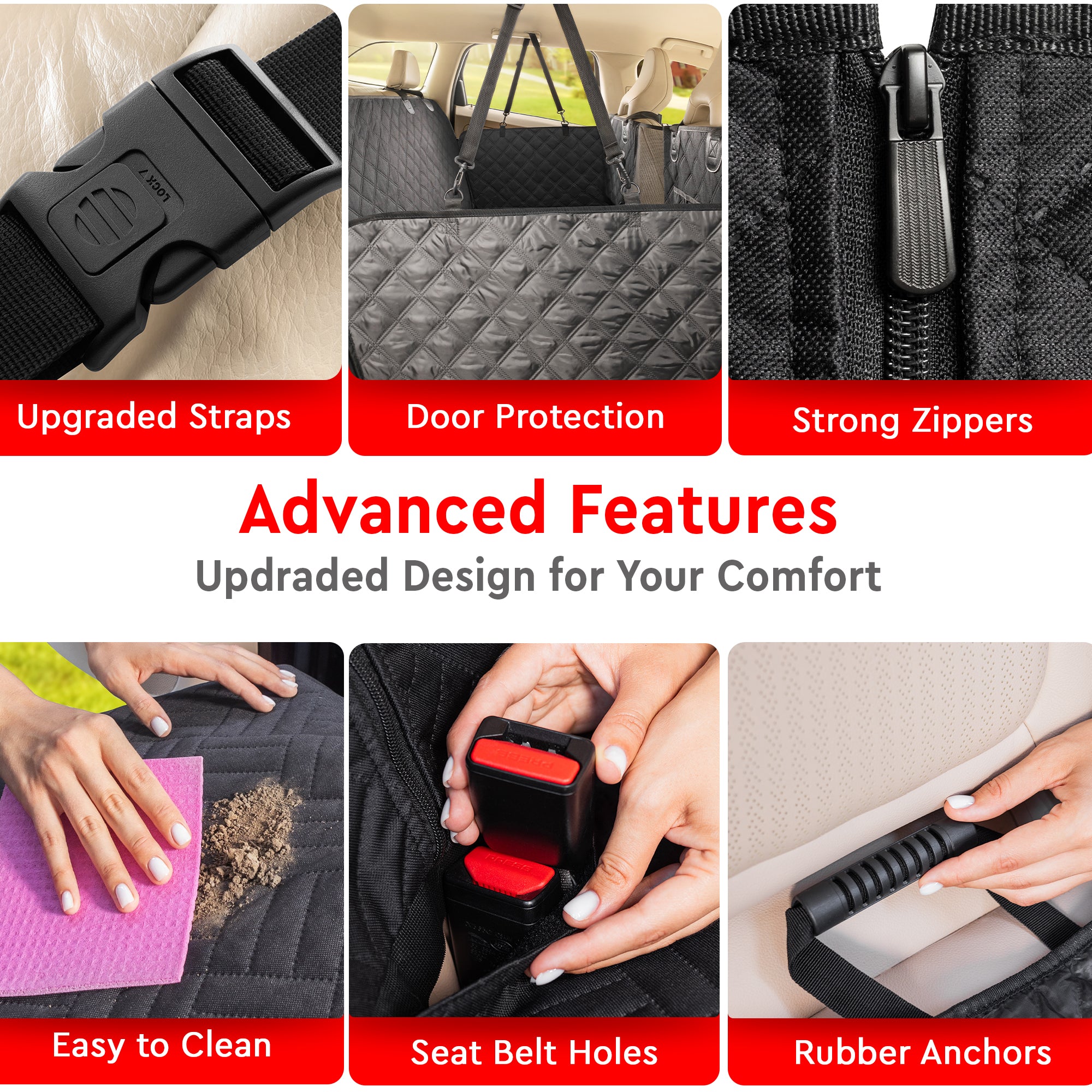 Car Seat Cover Extender for Dogs