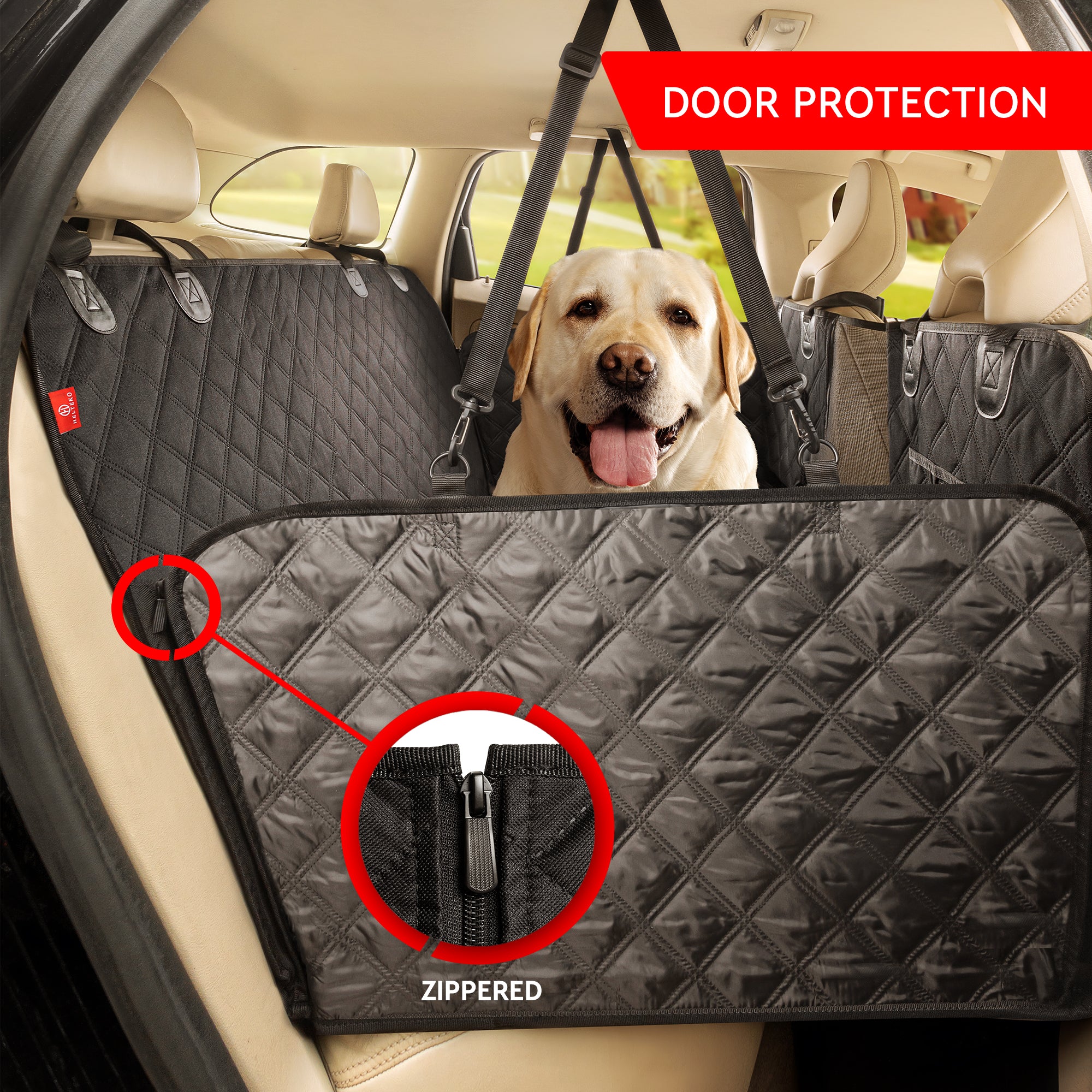 Car Seat Cover Extender for Dogs