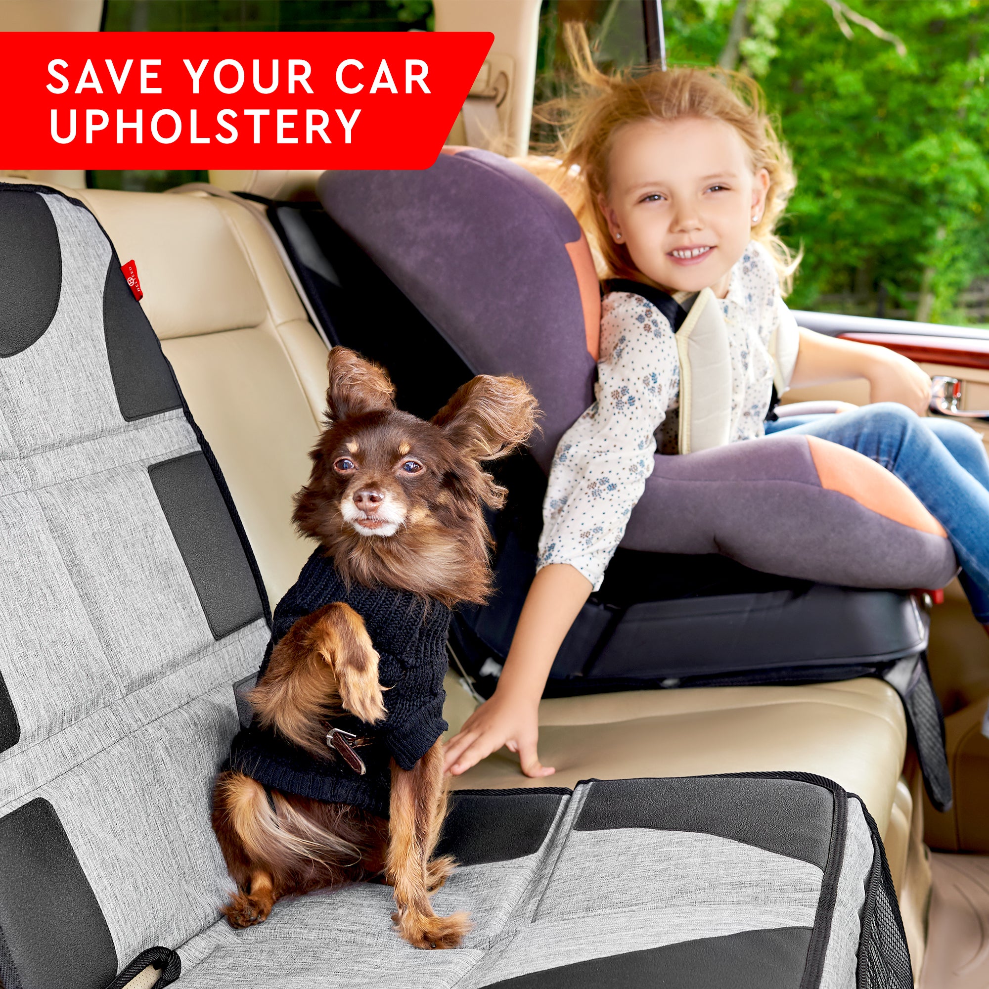 Car Seat Protector (Gray)