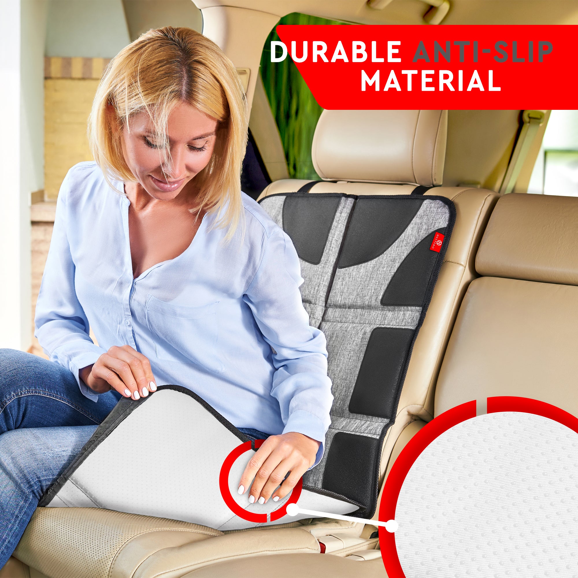 Car Seat Protector (Gray)