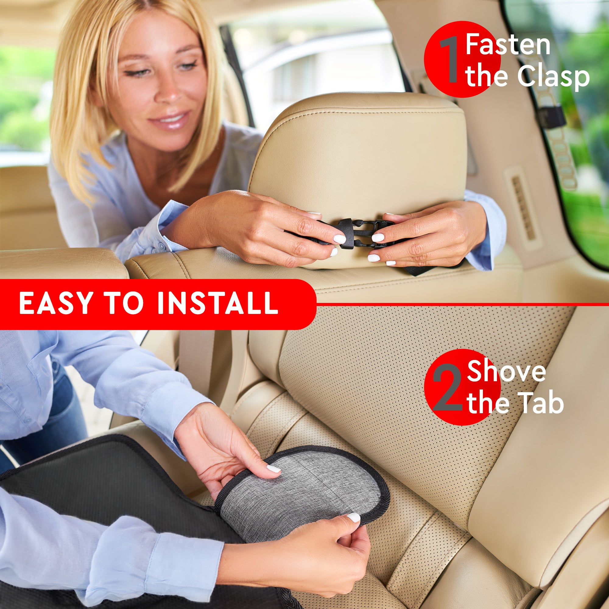 Car Seat Protector (Gray)