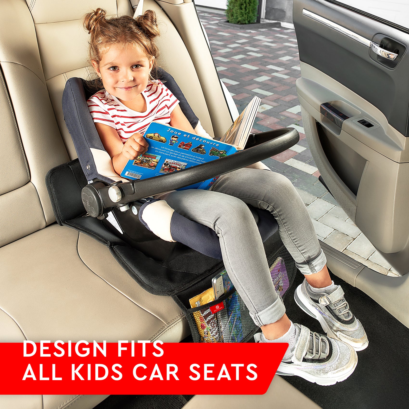 Seat Mat Protector for Kids Booster Seats