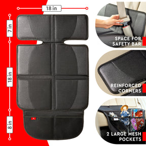 Booster Car Seat Protector (Black)